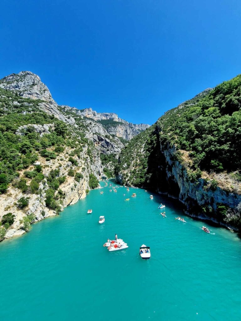 Gorges du Verdon - Lou Domaine des Oliviers Gorges du Verdon, pédalo, eau turquoise